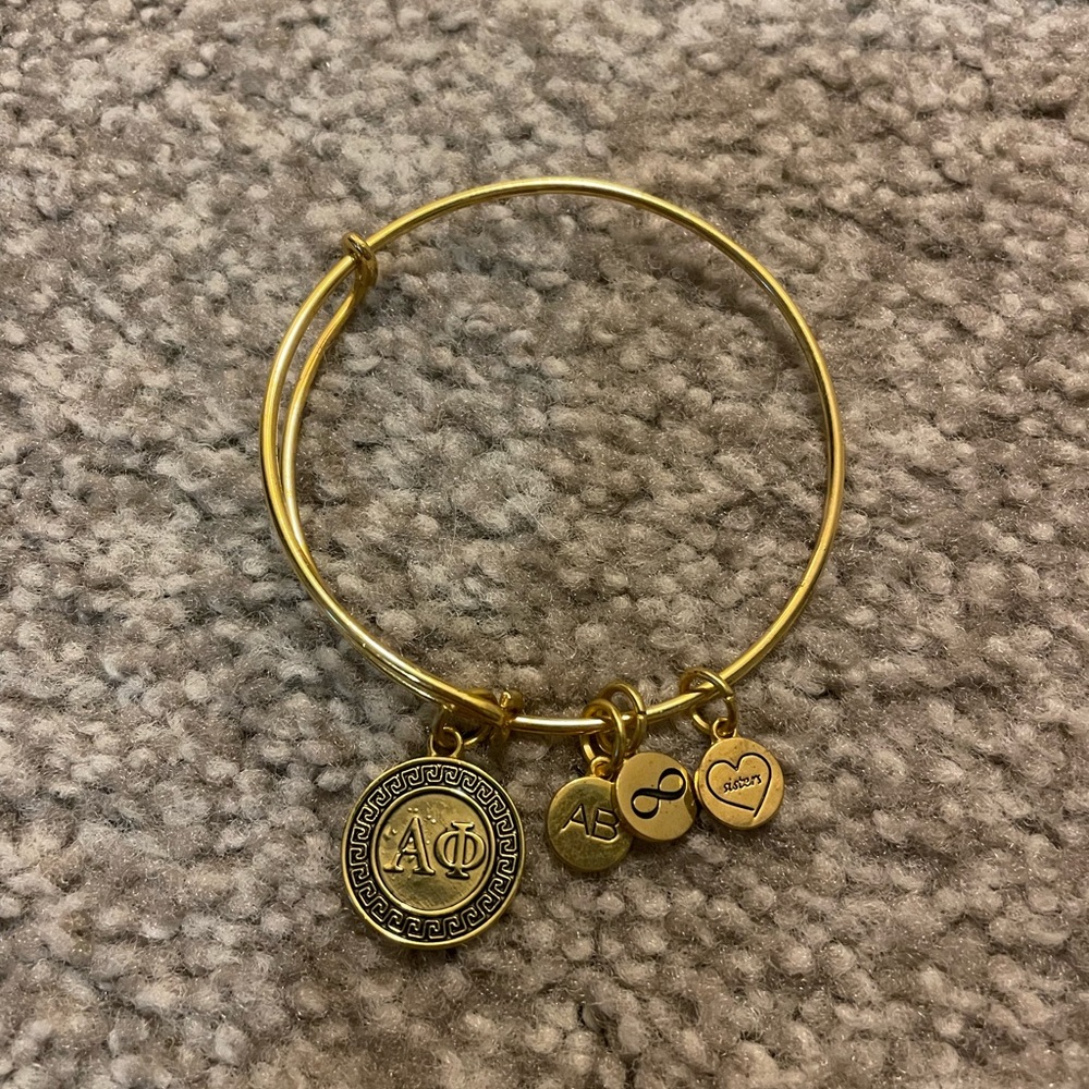 Alpha Phi Gold Bangle